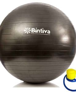 Pelota de Ejercicio Swiss Ball bintiva (Negro, 65cm)