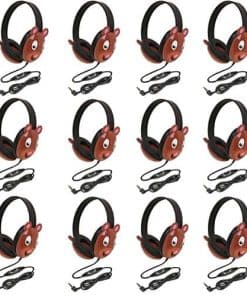 Audífono estéreo Califone 2810-BE Bear Motif Listening