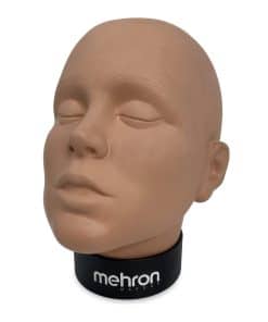 Cabeza de Práctica para Maquillaje Mehron | Maniquí para