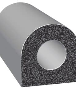 Sello de Goma D-Shape Trim-Lok (Pared Gruesa) - Sello de