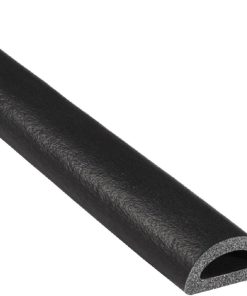 Sello de goma en forma D de Trim-Lok - Altura de .375",