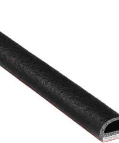 Sello de goma en forma de D Trim-Lok - Altura 0.215", Ancho