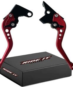 Manetas de Freno y Embrague Cortas -Rojo