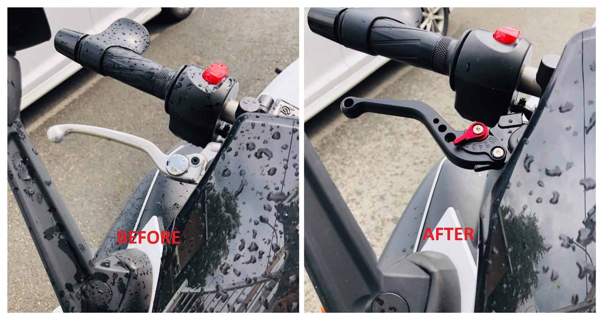 Palancas cortas de freno y embrague para FZ-07 MT07 - Imagen 6