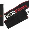 WODFitters Flexibles Vendajes de Muñeca de Tela con Ajuste