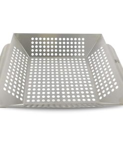 Yukon Glory Large Grilling Basket para Vegetales, Pescados,