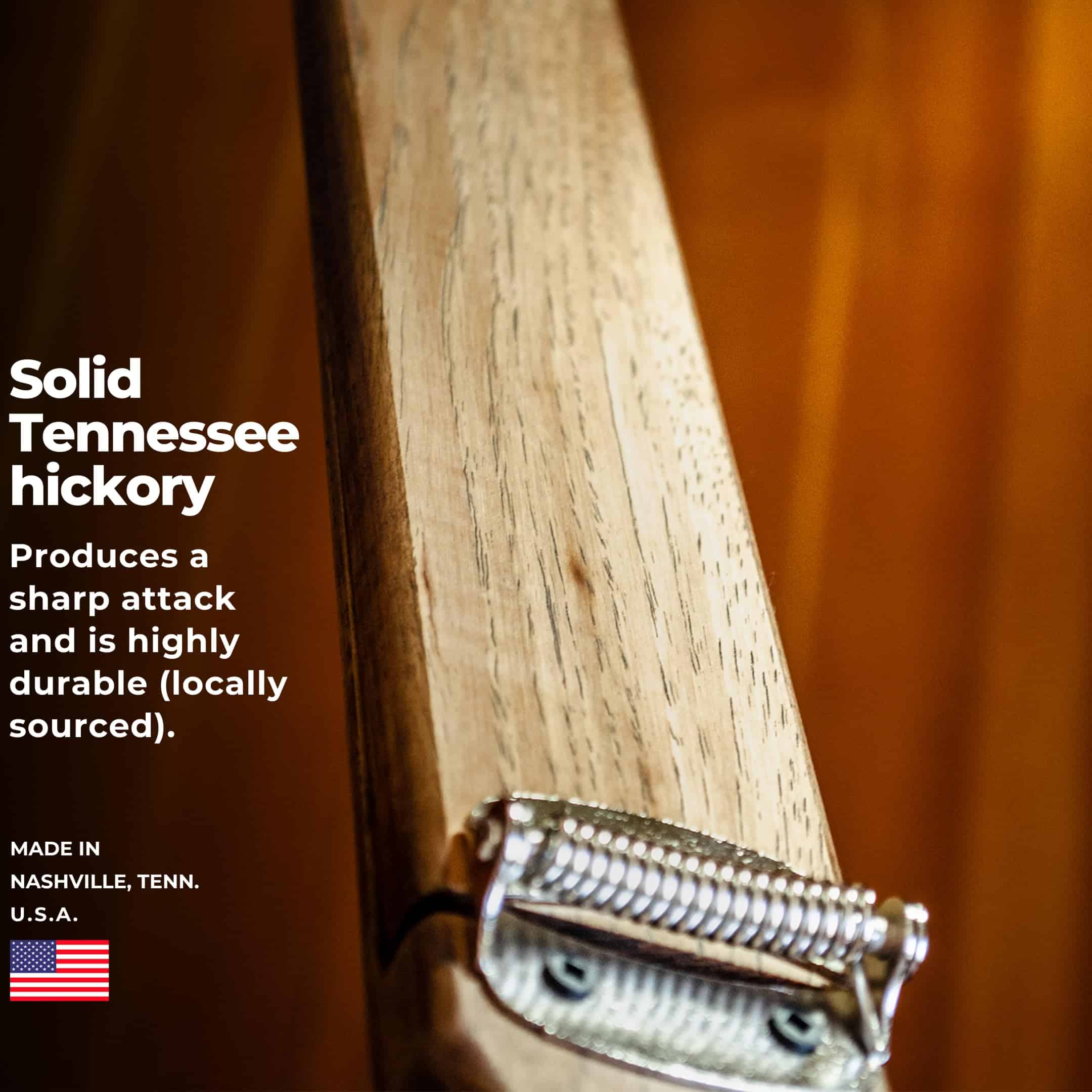 Timber Drum Co. Slapstick, 18" Tennessee Hickory � Hecho en - Imagen 3