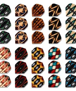CUESOUL 10 Set Paquete de Vuelos de Dardos con Diseño Único