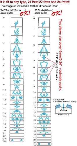 Calcomanía de Incrustación de Vid de Árbol (Blanco Perlado) - Imagen 7