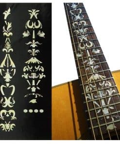 Calcomanía de Incrustación de Vid de Árbol (Blanco Perlado)