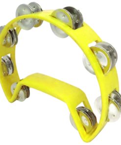 Pandereta de Ritmo Amarilla de Calidad Pro de Iglesia