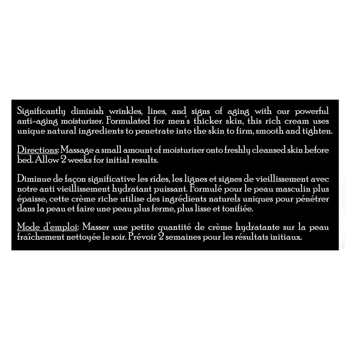 Crema Revitalizante Antienvejecimiento para Hombres de - Imagen 5