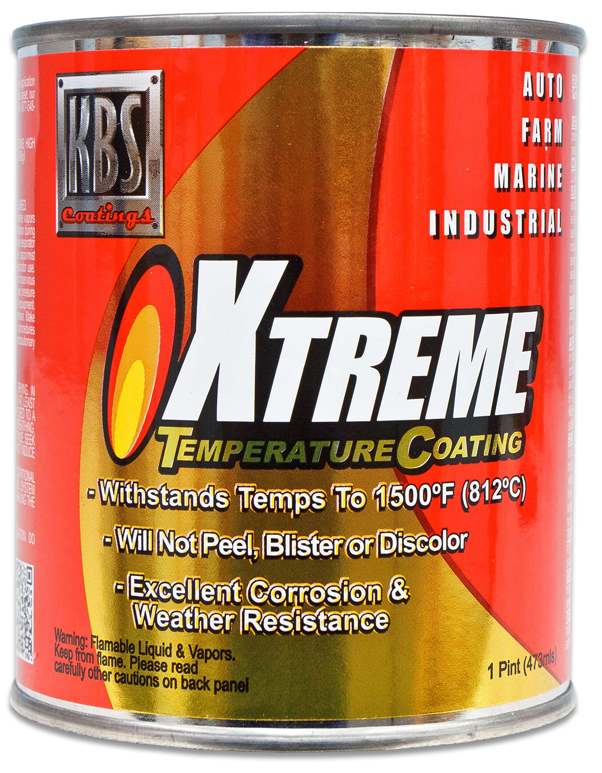 KBS Coatings 65328 Pintura de Temperatura Extrema Pura