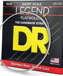 Cuerdas para bajo de acero inoxidable pulido con envoltura