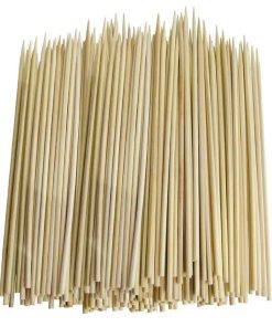 JapanBargain 3775x12, Brochetas de bambú para barbacoa para