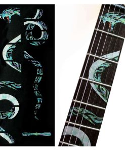 Calcomanía de incrustación de guitarra en forma de