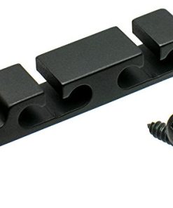 Retenedor de Cuerdas para Bajo Hipshot, 4 Cuerdas Negro