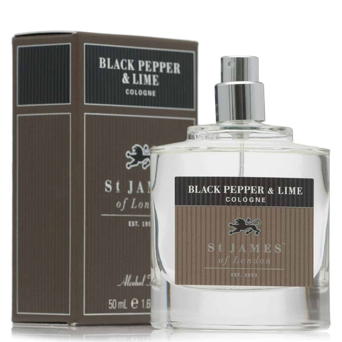 Colonia St James of London Black Pepper & Lime, 1.69 oz - Imagen 3