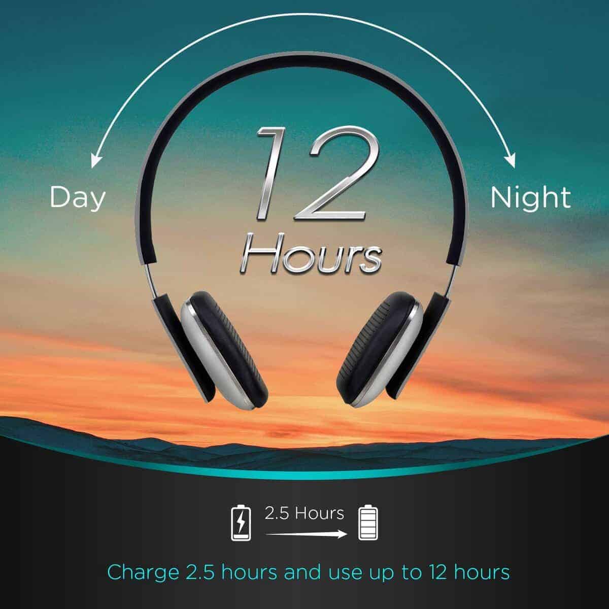 Audífonos Bluetooth August EP636 - Audífonos -o - Plata - Imagen 6