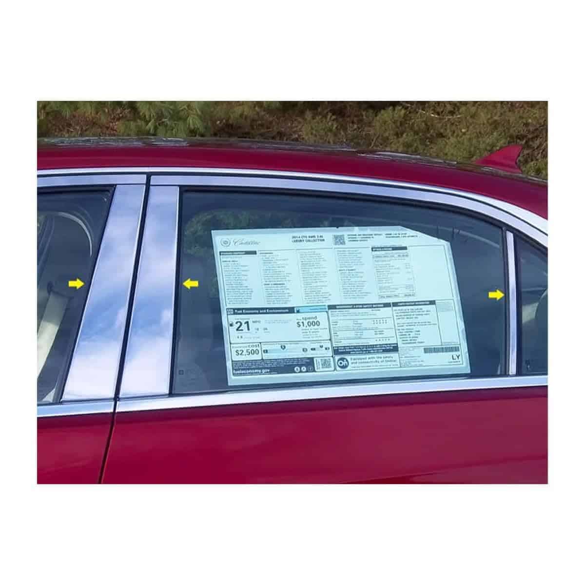 QAA es compatible con Cadillac CTS 2014-2019 Juego de 6