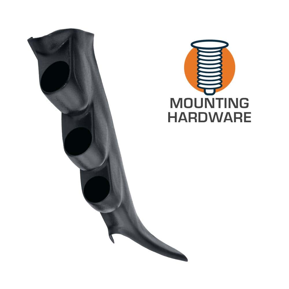 Soporte de triple medidor de pilares GlowShift compatible - Imagen 5