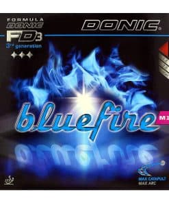 Goma de Tenis de Mesa Donic Bluefire M1 (Roja, Máx)
