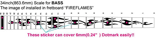 Jockomo Base Fire Flame (Real Fire) Base Inlay Sticker - Imagen 6