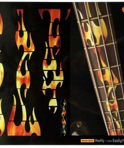 Jockomo Base Fire Flame (Real Fire) Base Inlay Sticker