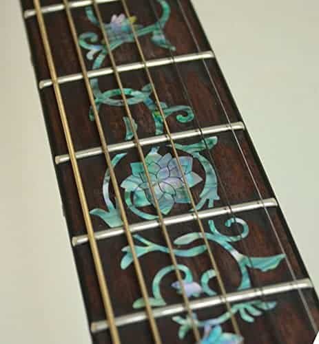 Calcomanía de incrustaciones de guitarra Jockomo Oriental - Imagen 3