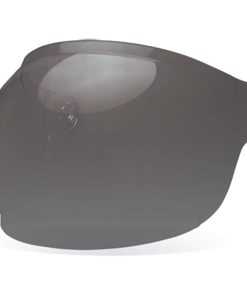 Visera Burbuja Accesorios Ahumado Oscuro - Pestaña Negra