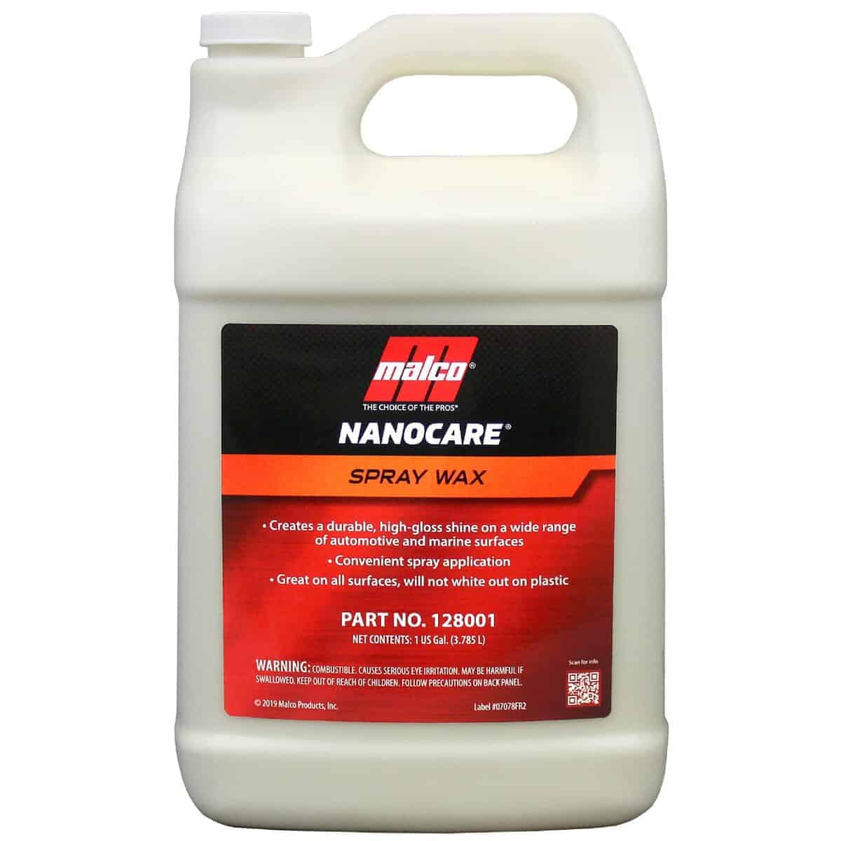 Malco Nano Care Spray Wax - Cera para automóviles interior