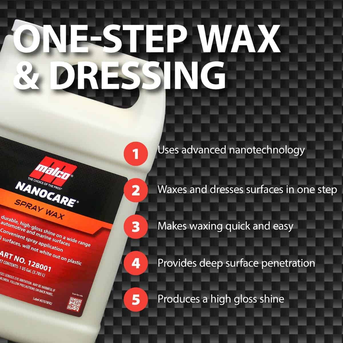 Malco Nano Care Spray Wax - Cera para automóviles interior - Imagen 5