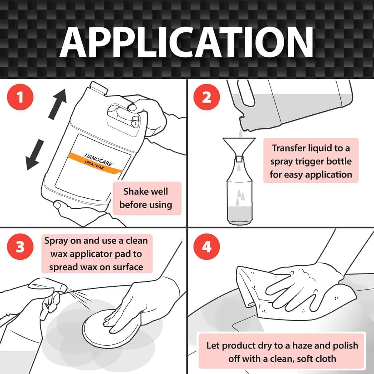 Malco Nano Care Spray Wax - Cera para automóviles interior - Imagen 4