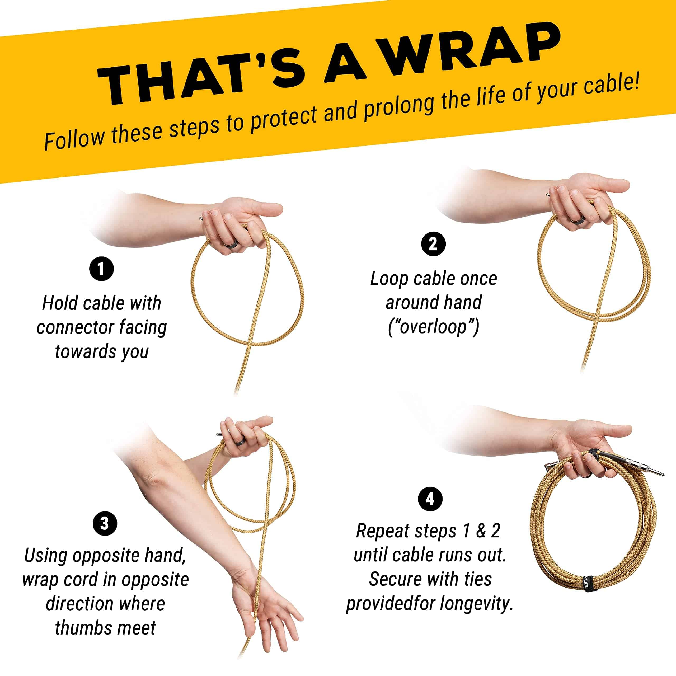 Cable de Instrumento GLS Audio - Cable para Amplificador de - Imagen 8