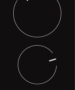 Ramblewood 2 quemadores cocina eléctrica, EC2-30, quemador