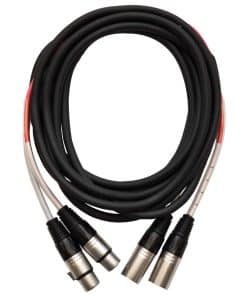 Cable Serpiente de 2 Canales XLR Codificado por Color