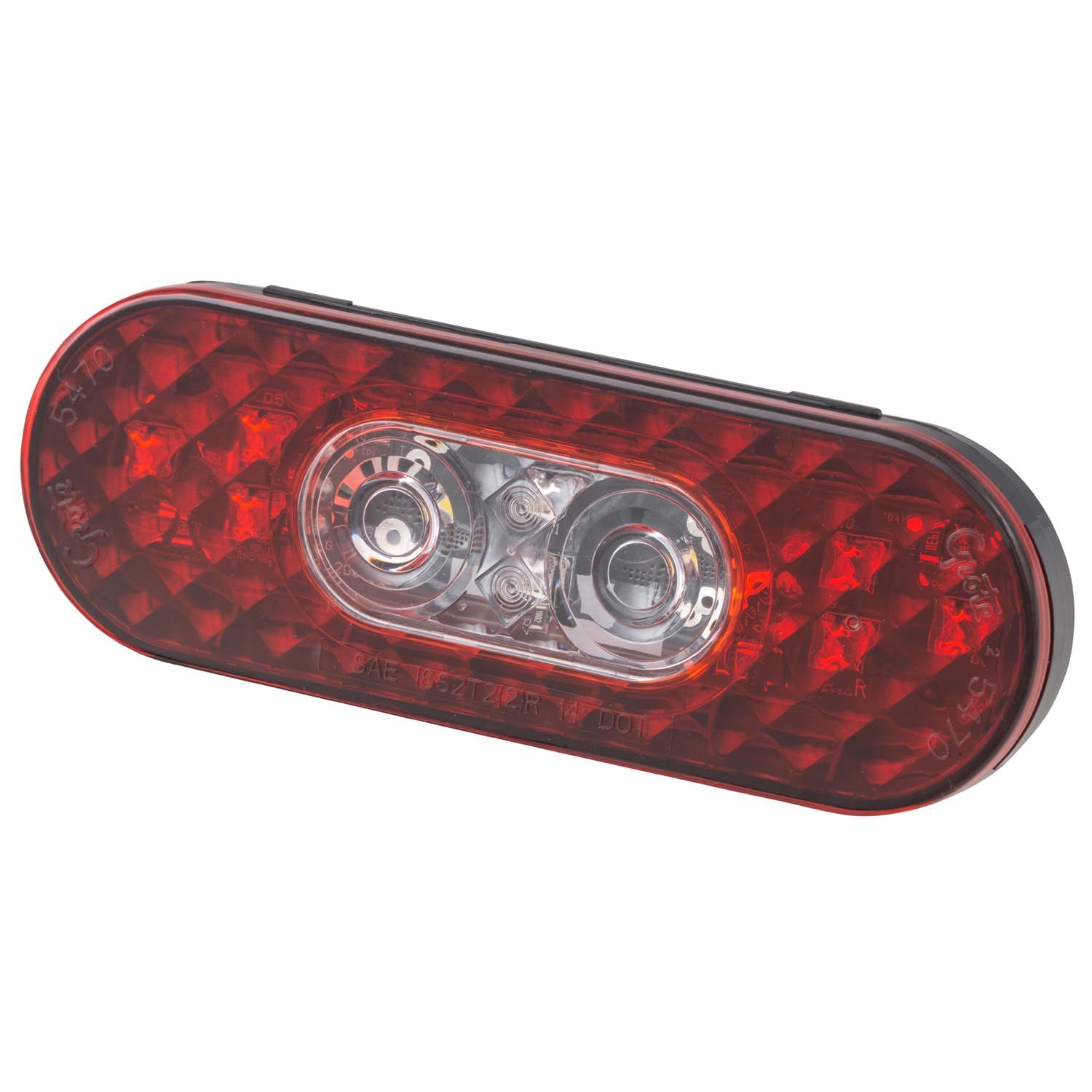 Grote 54702 Luz LED de Freno, Cola, y Giro Ovalada de 6"