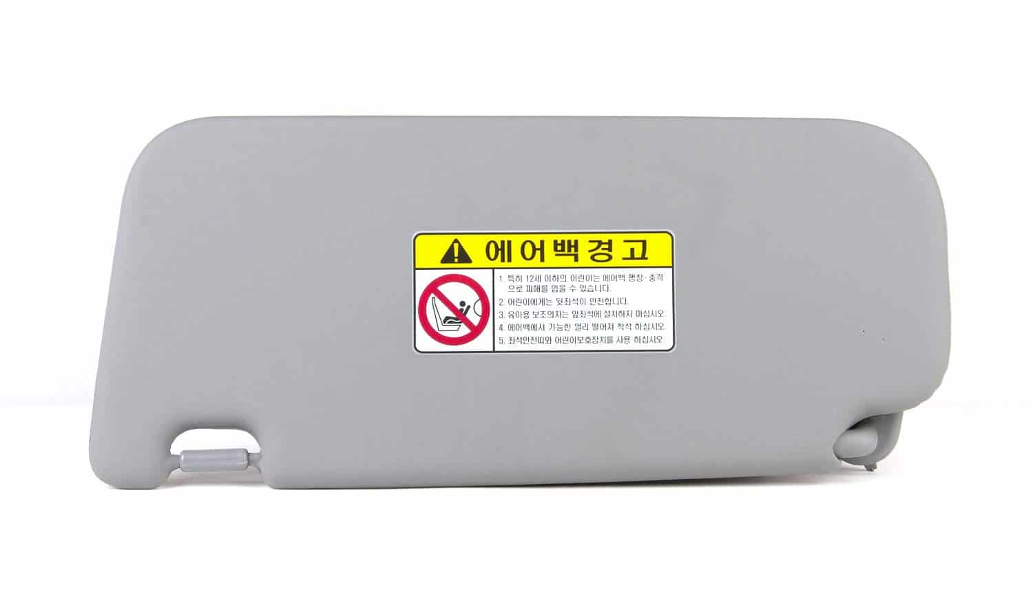 Visera de sol interior derecha del pasajero original OEM - Imagen 3