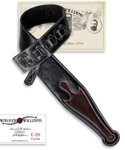 Correa de guitarra Walker & Williams C-20-C personalizada