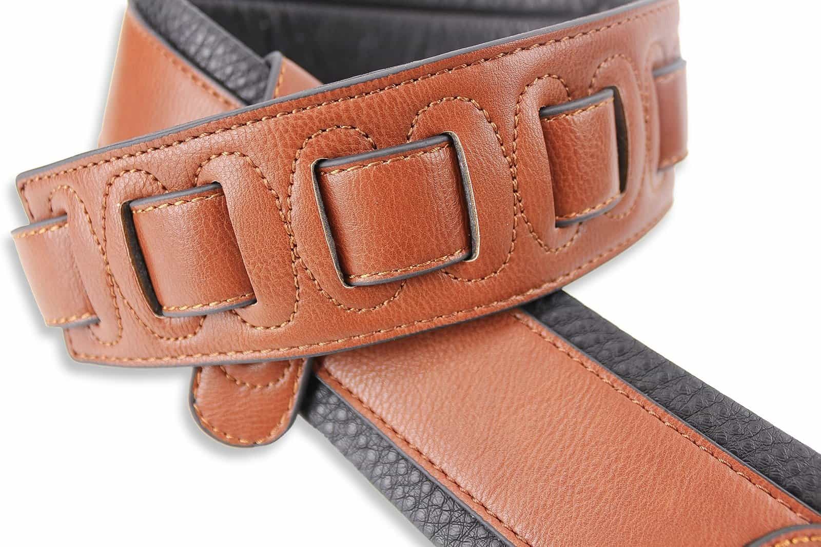 Correa de guitarra Walker & Williams G-48 color marrón - Imagen 5