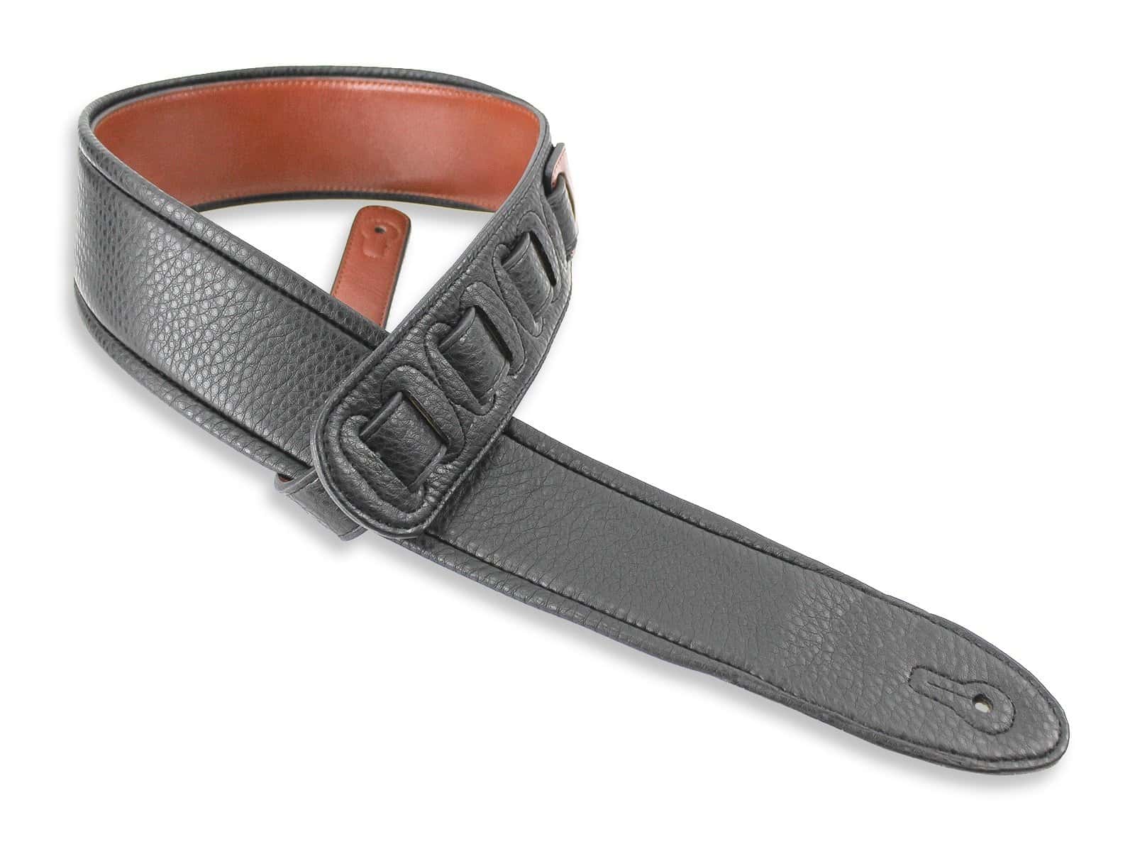 Correa de guitarra Walker & Williams G-28 marrón castaño - Imagen 4