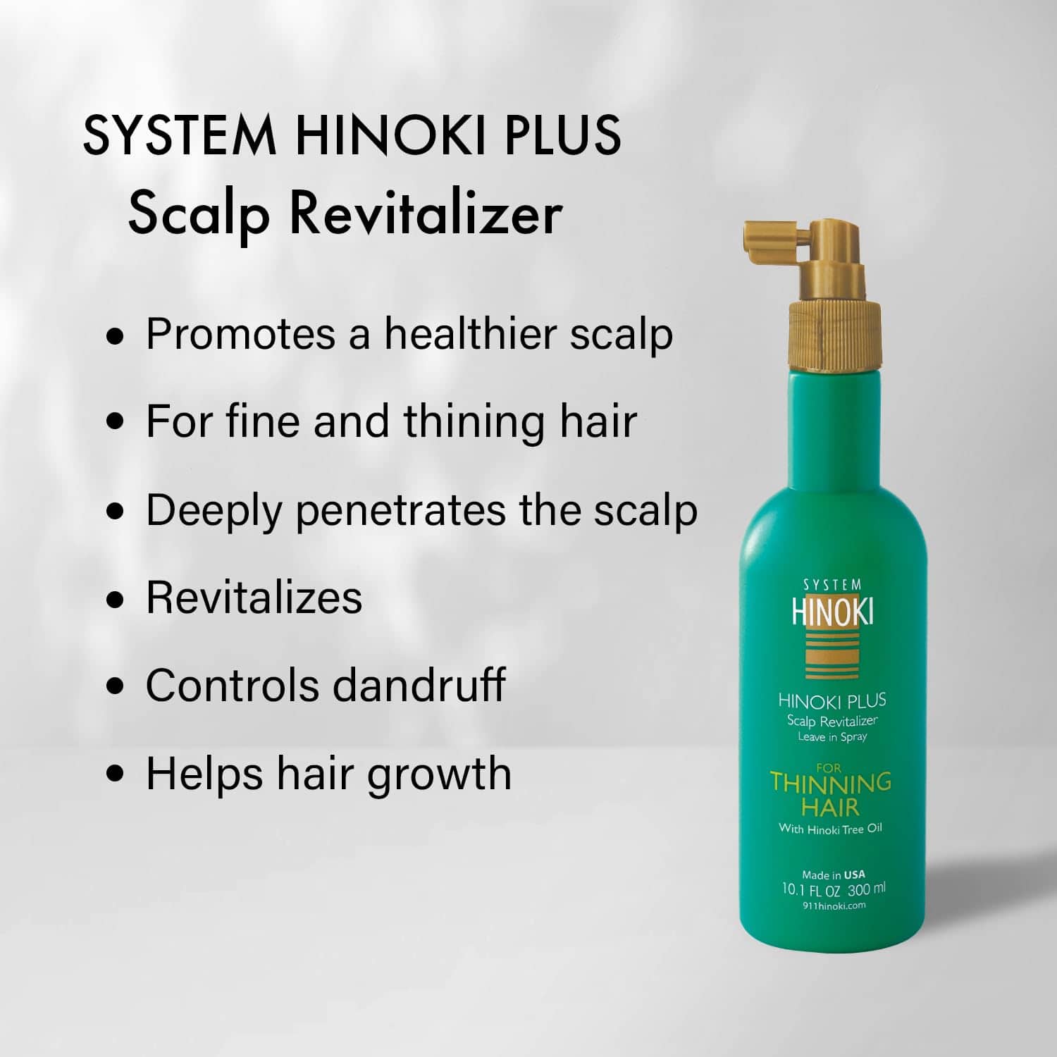 Hayashi System Hinoki Plus para Cabello Debilitado 10.1oz - Imagen 5