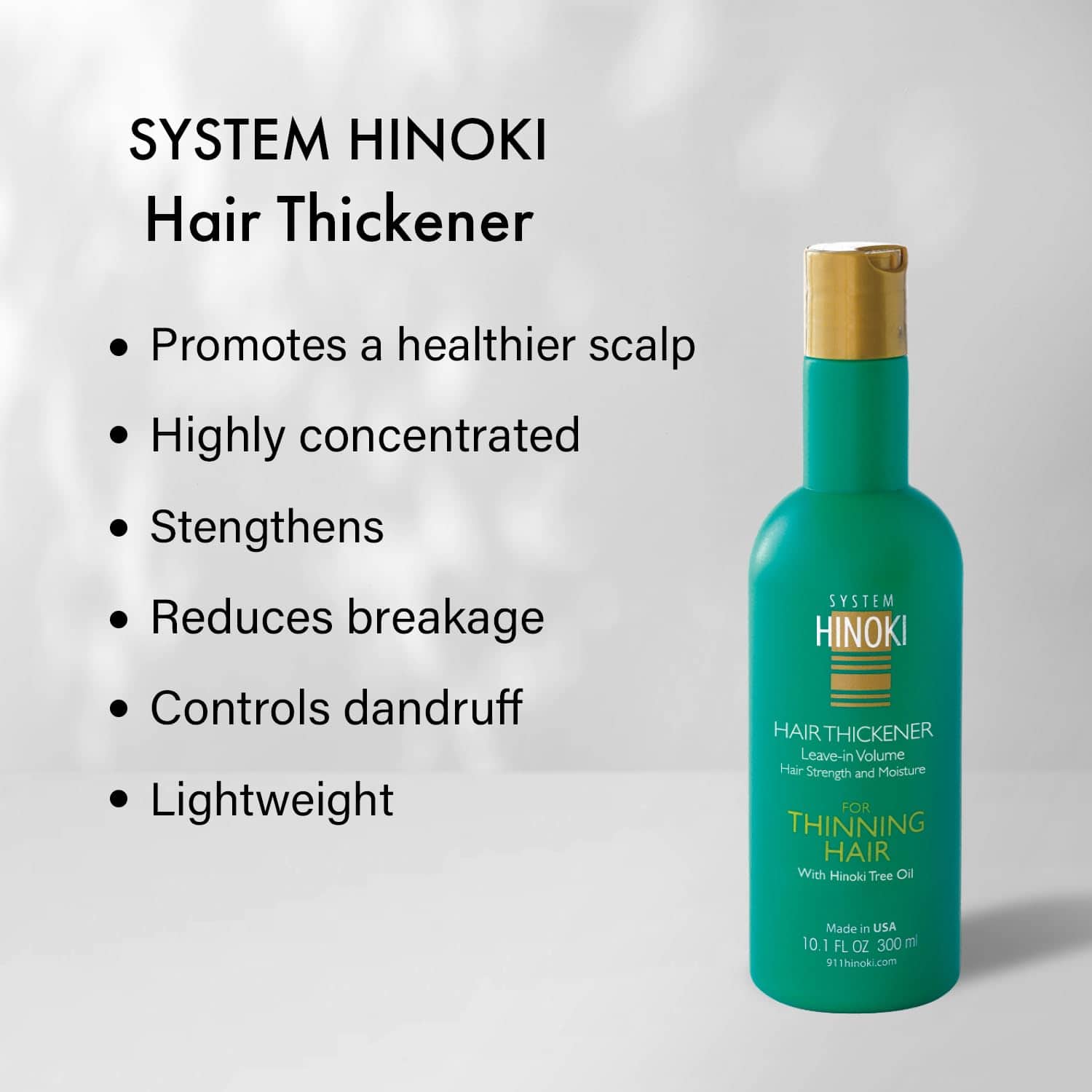 Espesante capilar Hayashi System Hinoki para cabello fino - Imagen 4
