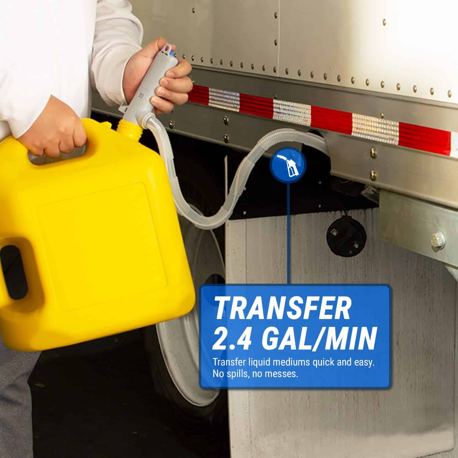 Bomba de transferencia de agua, diesel, gasolina TERA PUMP - Imagen 5