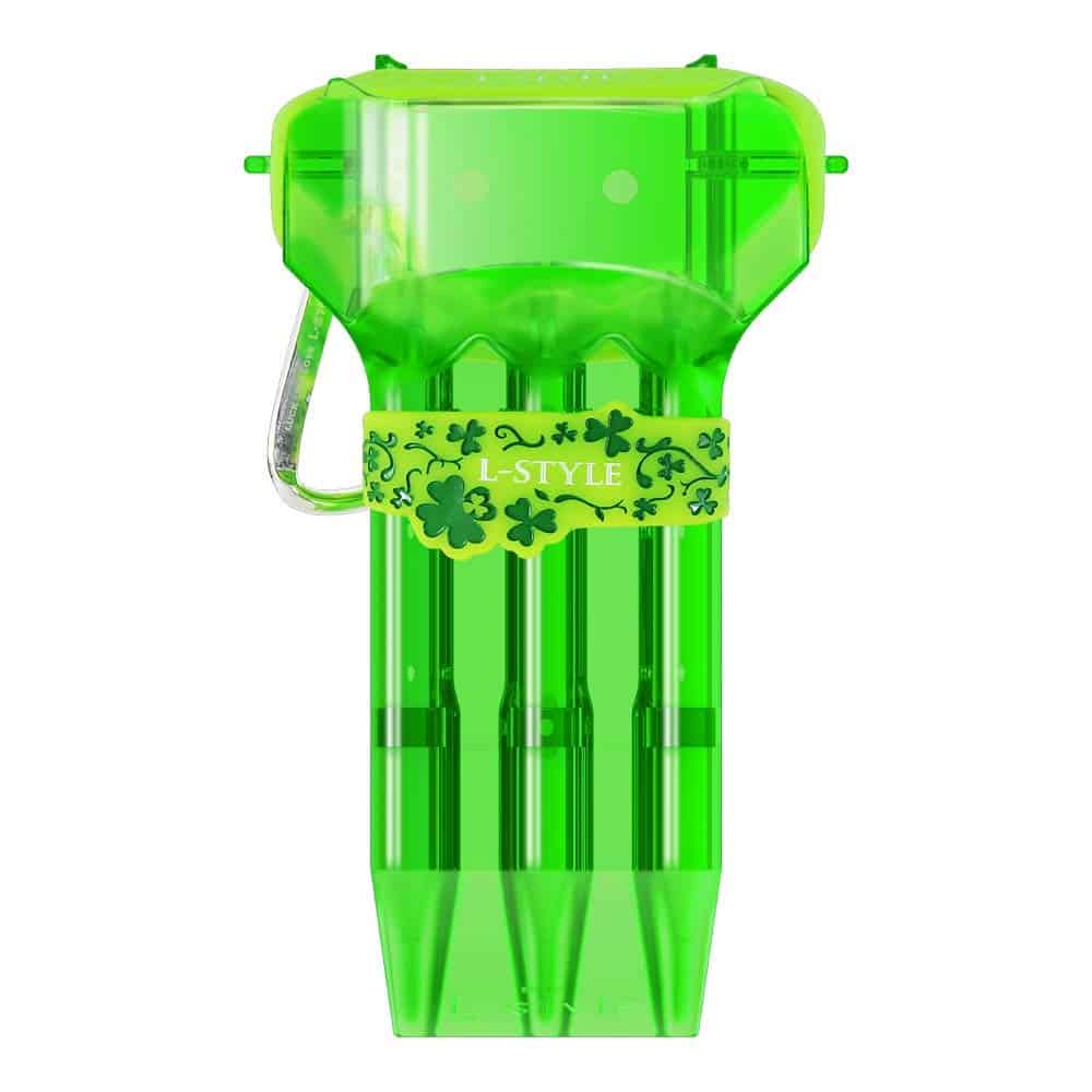 Estuche de Dardos LSTYLE: Krystal One -Verde