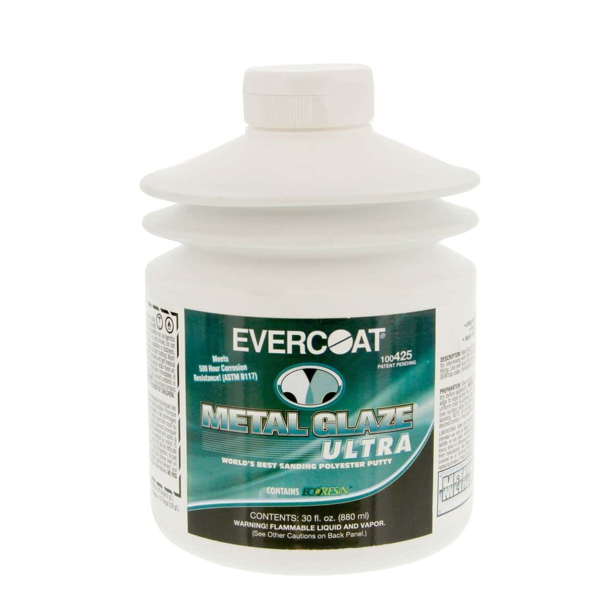 Pasta de Poliéster Evercoat Metal Glaze Ultra para Fibra de