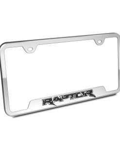 Marco de Placa de Matrícula de Acero Pulido para Ford F-150