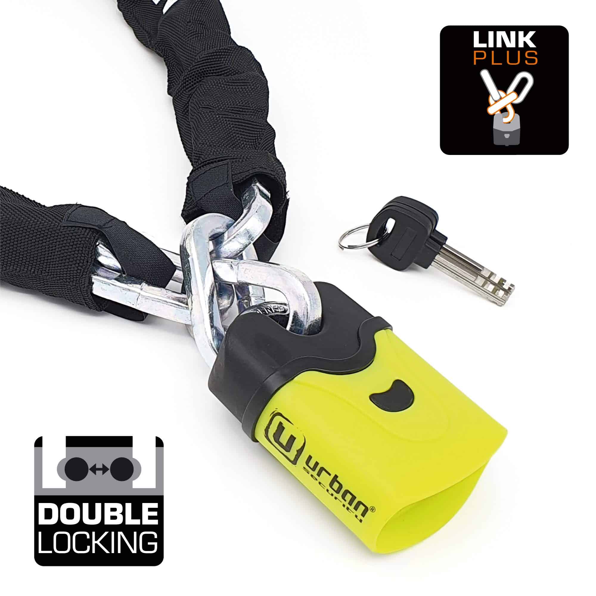 Candado de Cadena para Motocicleta Urban U4K170 de Acero - Imagen 4