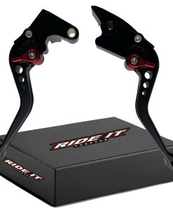 Palanca de freno y embrague corta RIDE IT -Negro