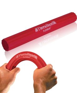 THERABAND FlexBar, Barra de Terapia para Codo -Rojo - Luz